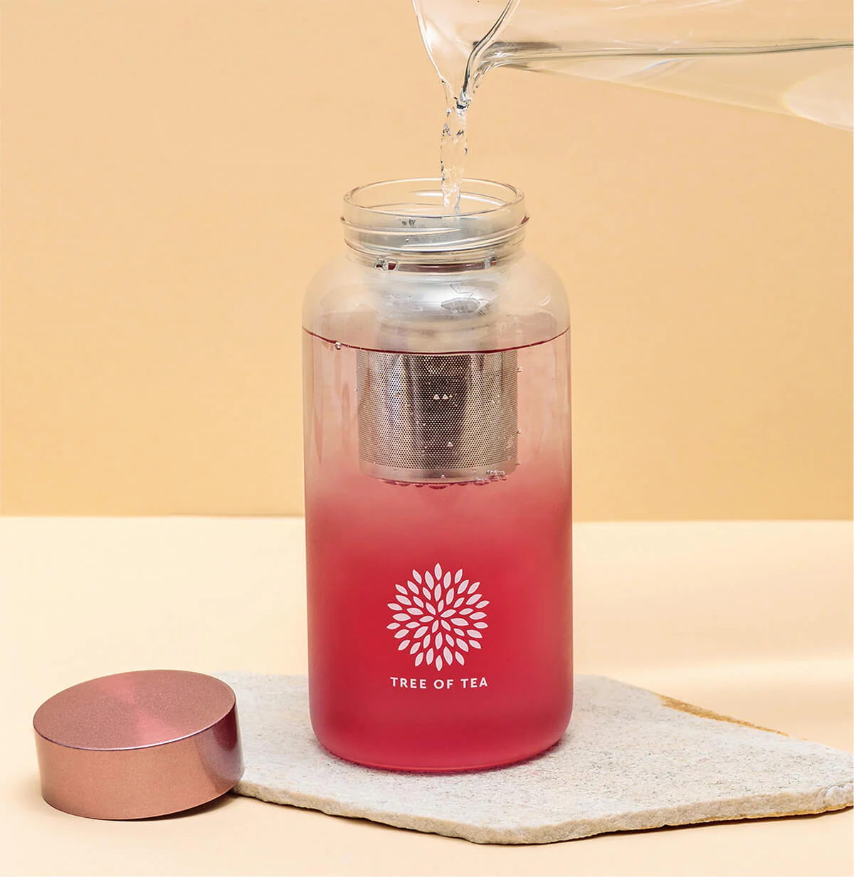 Tree of Tea Ice Tea Bottle roze - Image 3