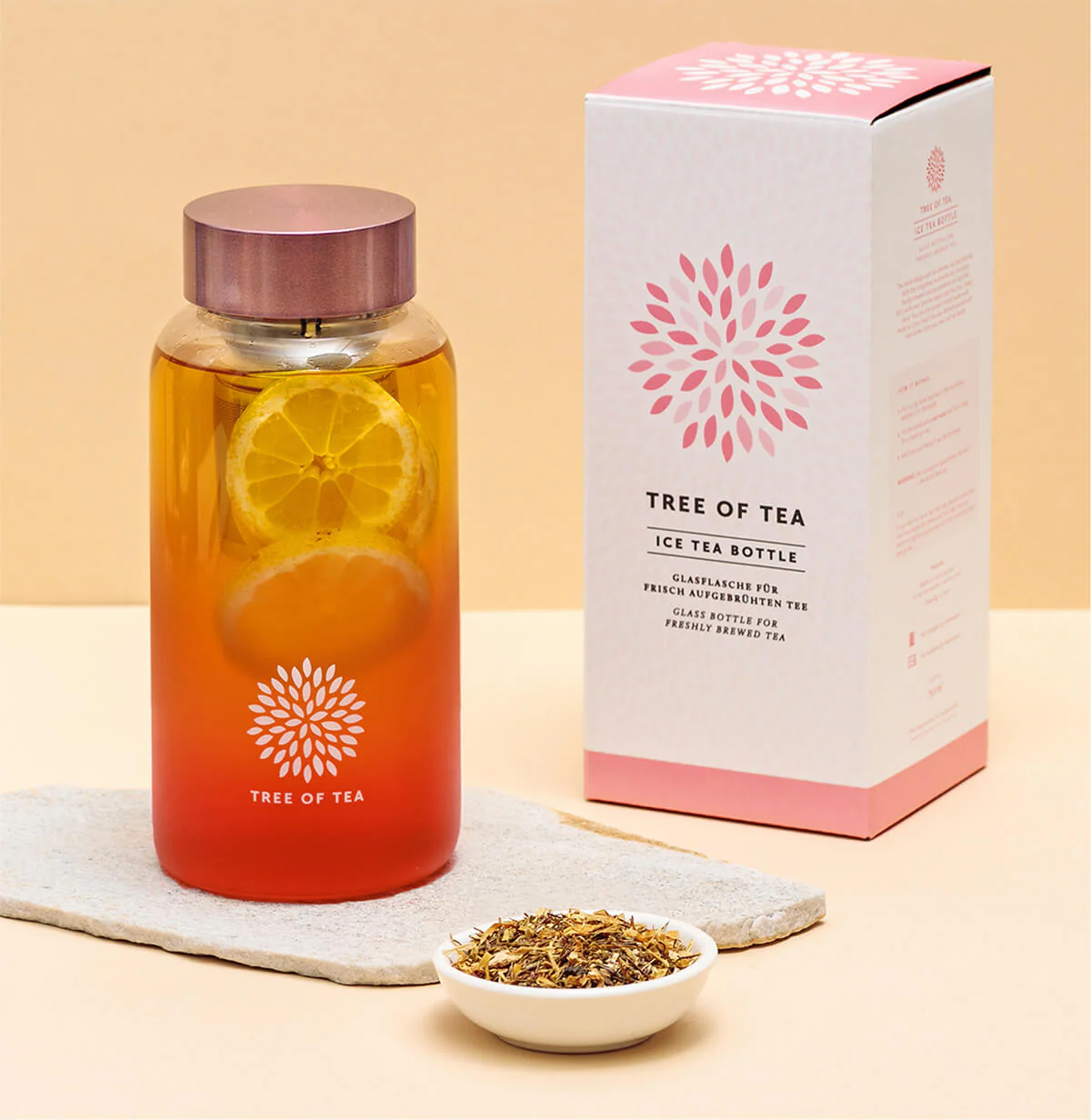 Tree of Tea Ice Tea Bottle roze - Image 4