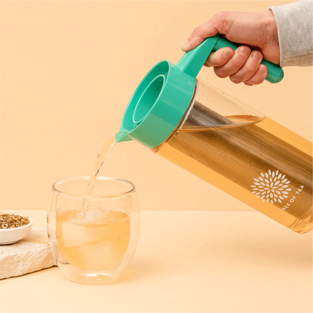 Tree of Tea Ice Tea Pitcher met zeef - Image 5